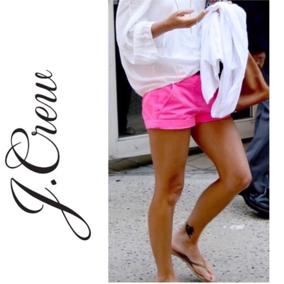 J. Crew Pants - J. Crew Pink Chino Shorts